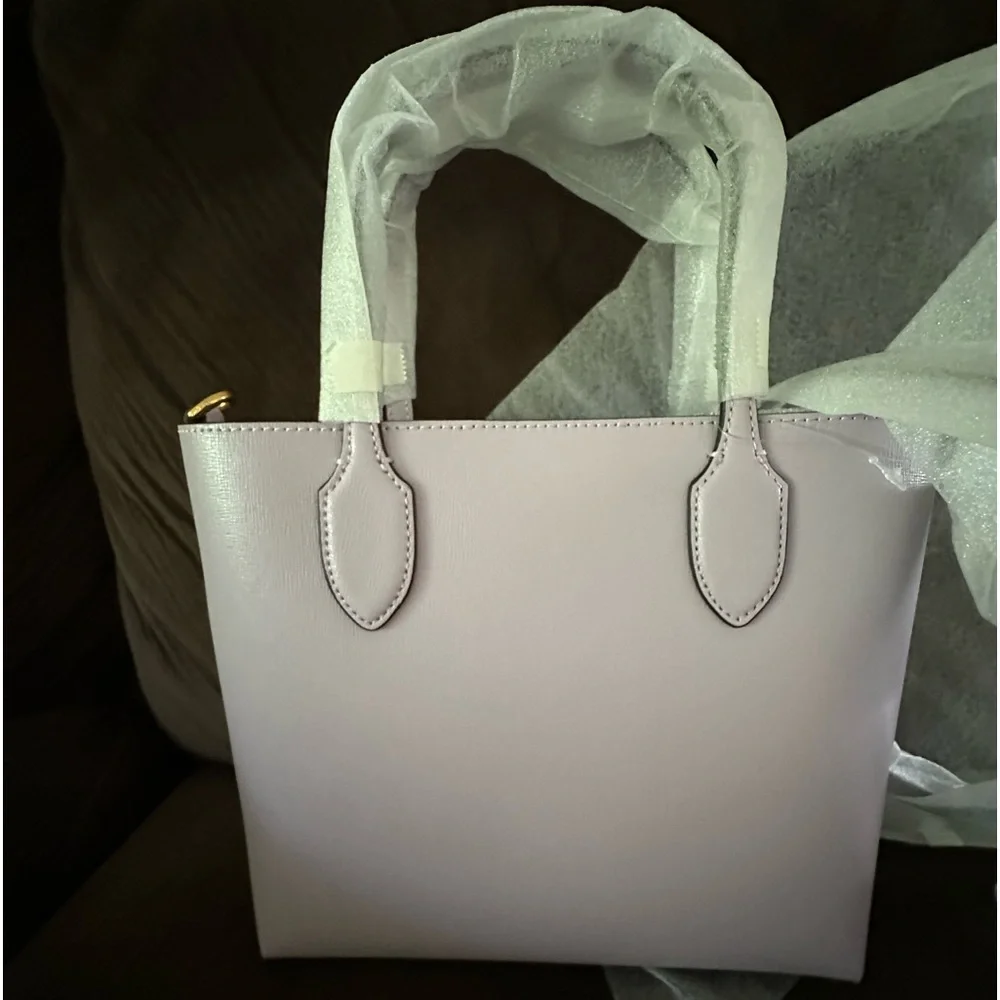 Kate Spade Bleecker Medium Crossbody Tote Violet Mist NWT - Picture 9 of 10